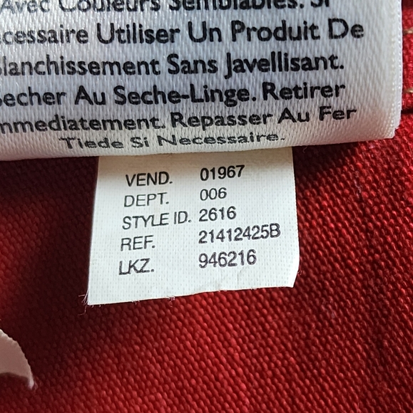 Women's Eddie Bauer Red Button Front Utility Shirt Jacket Size Small - Picture 11 of 15